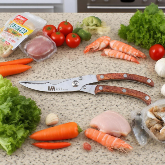 What Materials Can Kitchen Shears Cut Through Effectively?