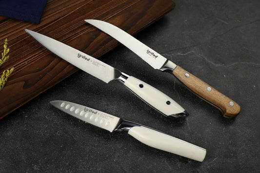 Carve the beauty of your dishes with Ignited kitchen knives